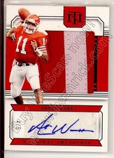 andre ware auto autograph jersey patch houston cougars uh 2C college 4/5 2024