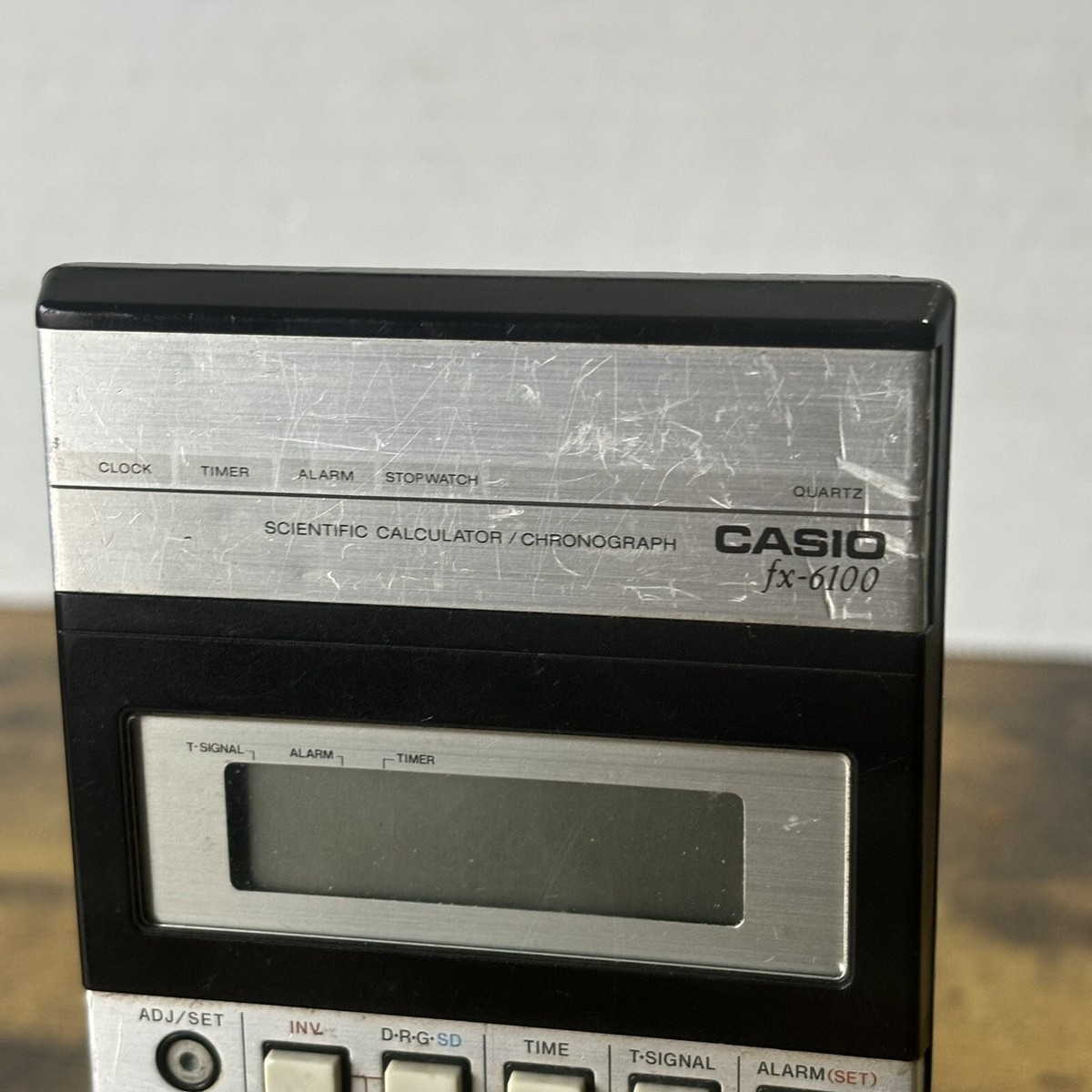 Vintage Japan 80's Casio fx-6100 Scientific Calculator/Chronograph