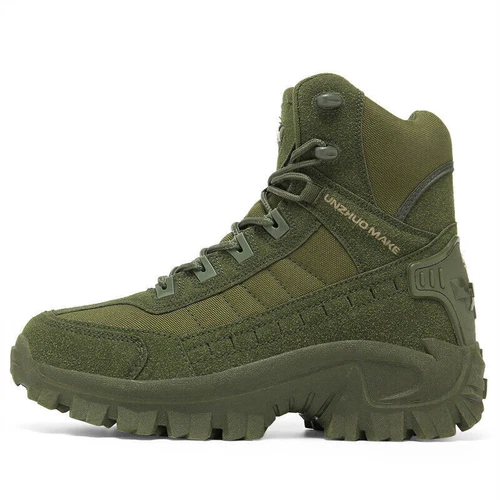 Stivali Uomo Escursionismo Militare Impermeabili Tattici Combattimento Moto Scarpe/ - Foto 23 di 32