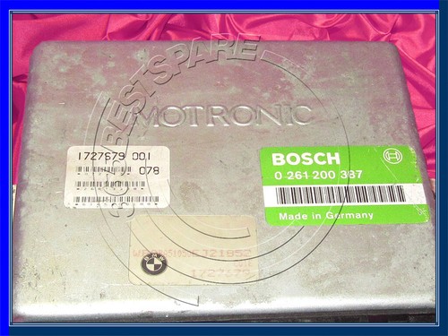 MOTORE BMW SERIE 3 E30 STATION WAGON TOURING 1.8i M40 MODULO CONTROLLO DME ECU 1727679 - Foto 2 di 6