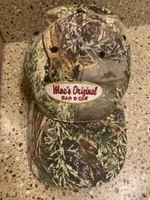 Moe’s Original Bar B Que Realtree Camo One Size Hat | MOE’S BBQ CAMO HAT CAP