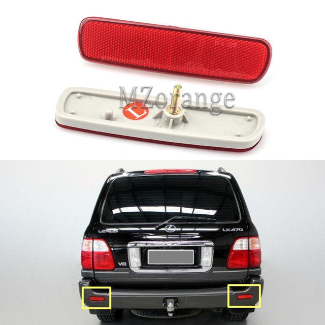 Rear Bumper Reflector Tail Light Lamp for Toyota Lexus Lx470 Land Cruiser Lc100 for sale online ...