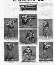 1952 Print Article of One Kan & Momme Gun Japanese Muzzle Loader w Minoru Anzai