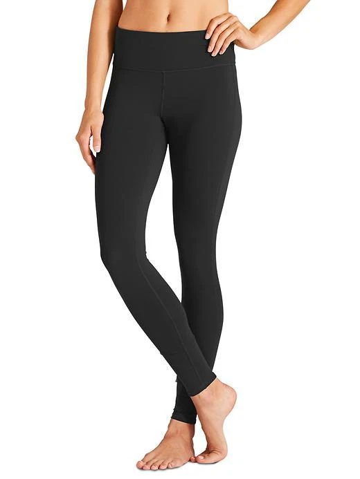 Athleta High Rise Chaturanga Tight, BLACK SIZE M #243146 N1221