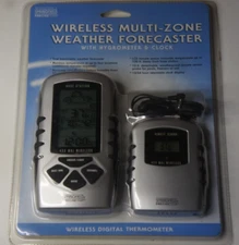 Springfield Precise Temp 91185 Multi-Zone Wireless Weather Forecaster Hygrometer