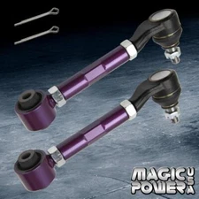 Adjustable Rear Camber Control Suspension Arm Kit Acura TSX 2004-2008 Purple