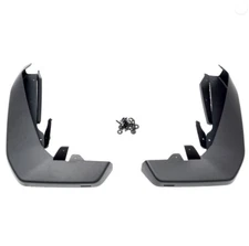 2024-2025 Chevrolet Silverado EV Rear Splash Guards Black GM OEM 85156346