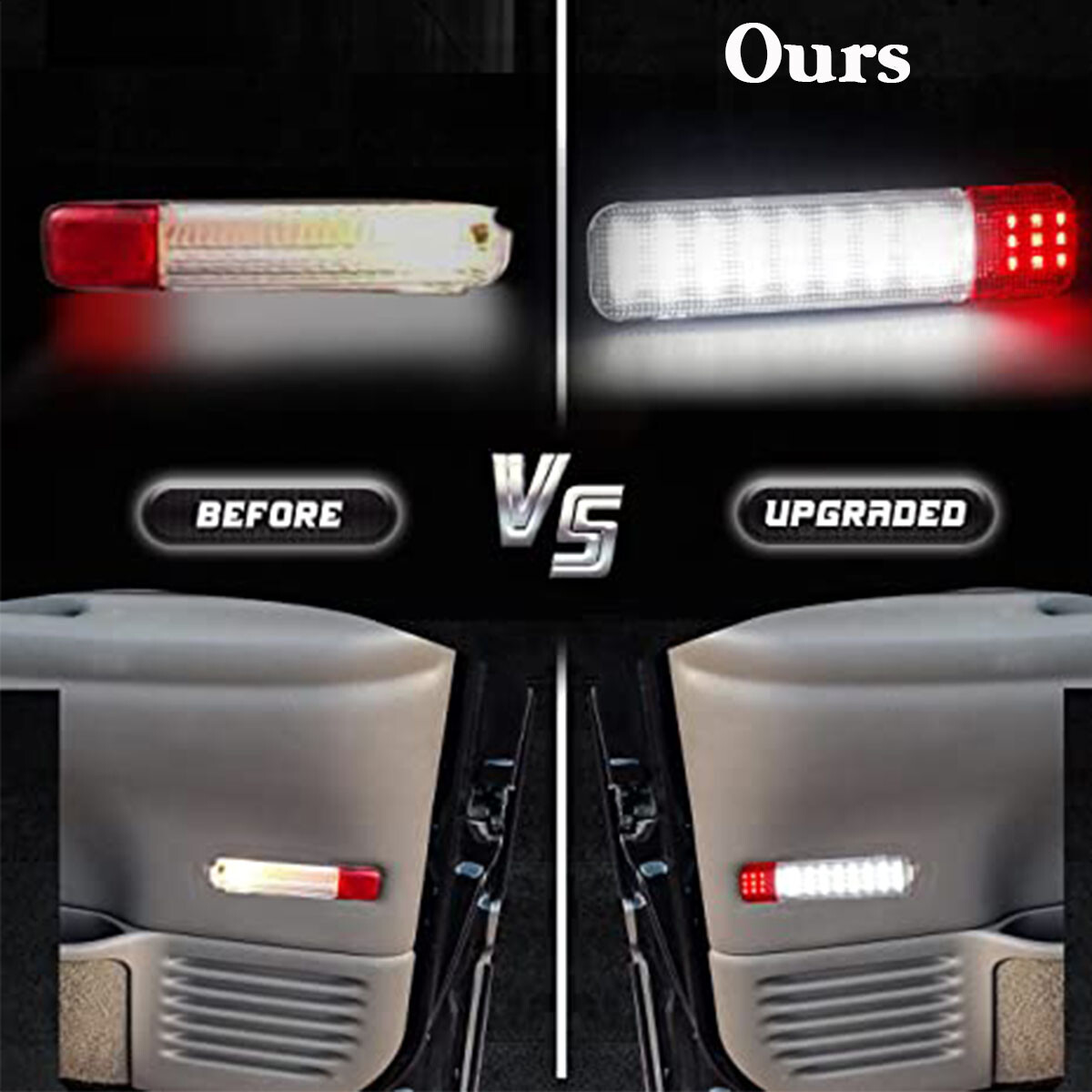 Pair LED Door Courtesy Light For Chevy Silverado Suburban Tahoe GMC Sierra Yukon - Foto 5