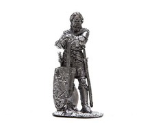 Tin 54mm Knights. England. Knight 14th cent 1:32 Scale Sculpture