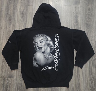 トップス 90s- marilyn monroe pullover sweat print Vintage 90s Marilyn Monroe Sweatshirt All Over Print Punk