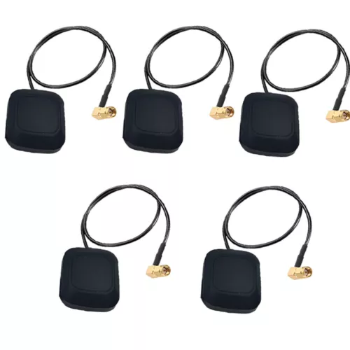 5 Stück GPS Aktiv Antenne 90 Grad SMA Stecker 28 dB mit Magnethalterung 0,5 m NEU - Bild 8 von 14