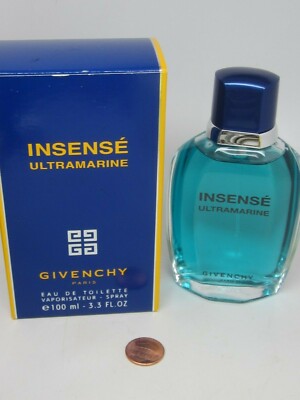 INSENSE UTRAMARINE GIVENCHY EAU de TOILETTE 3.3oz/100mlSpray FULL