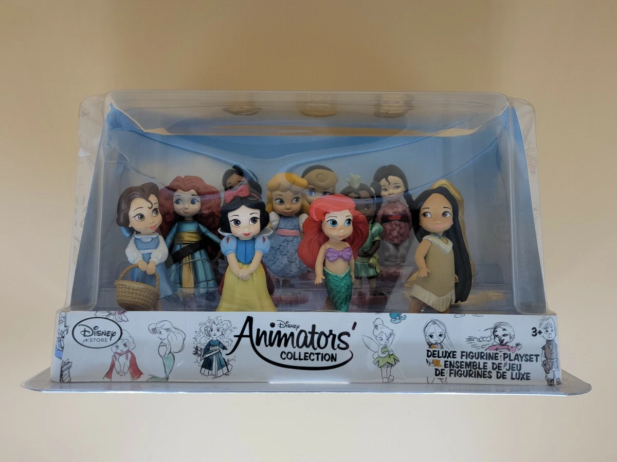 Disney Store Disney Animators' Collection Deluxe Figurine Playset