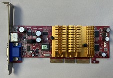 Retro Gaming MSI nVidia GeForce 4 MX4000 128MB AGP 8x (VGA, S-Video) Video Card
