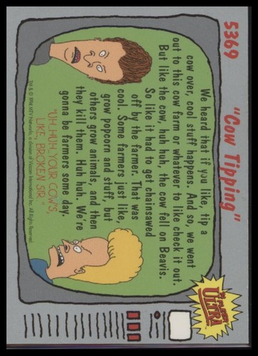 1994 Fleer Ultra Beavis and Butthead Cards - You Pick - Picture 41 of 101
