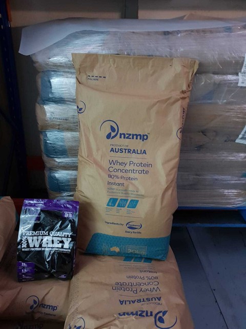 100 Whey Protein Concentrate kg Bag Bulk Sunpro Wpc 80 Made In Australia For Sale Online Ebay
