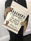 Large VINTAGE Teachers Scotch 1930s 40s era Whisky Schoolmaster pub Figure Grad — photo 4