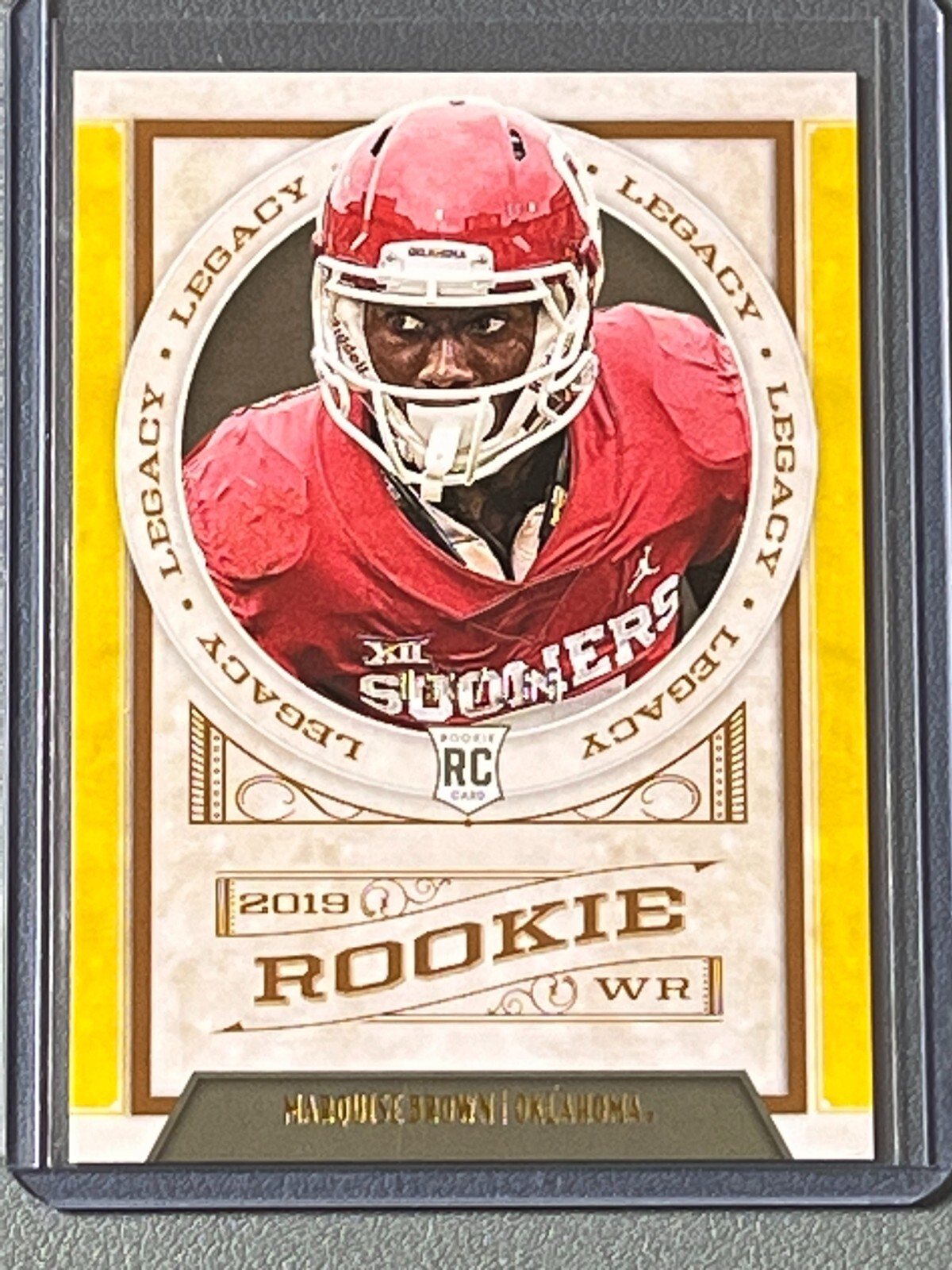 Marquise Brown Panini Legacy #185 Yellow