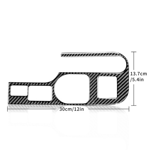 Carbon Fiber Trim For Subaru Impreza STI 2002-04 Center Parking Brake Base - Picture 5 of 10