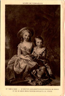 MUSÉE DE VERSAILLES, Mme, VIGÉE LE BRUN Postcard