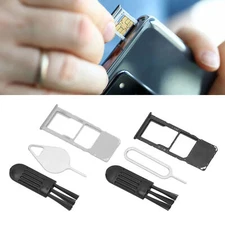 SIM Card Tray Professional SIM Card Slot Tray Holder Replacement with Eject Pin