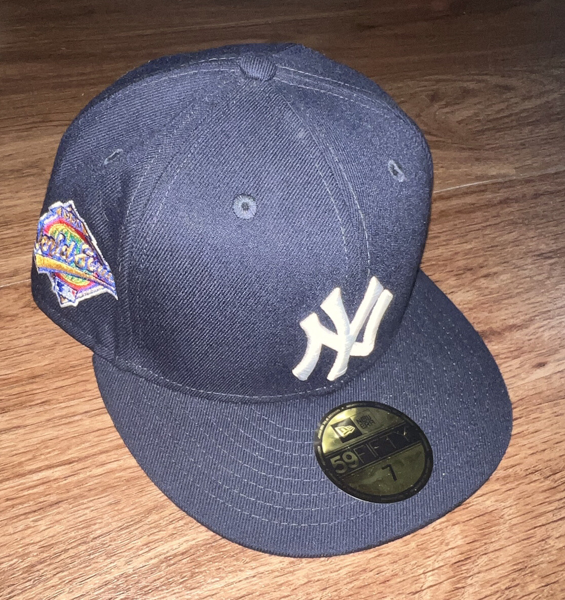 Vintage New York Yankees 1996 World Series Hat Cap 100% Wool