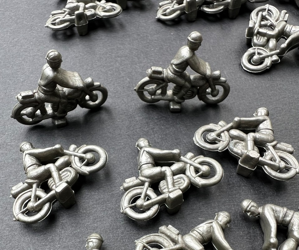 10 Realistic 2cm Vintage Motorbikes & Riders -WW2 North African ...