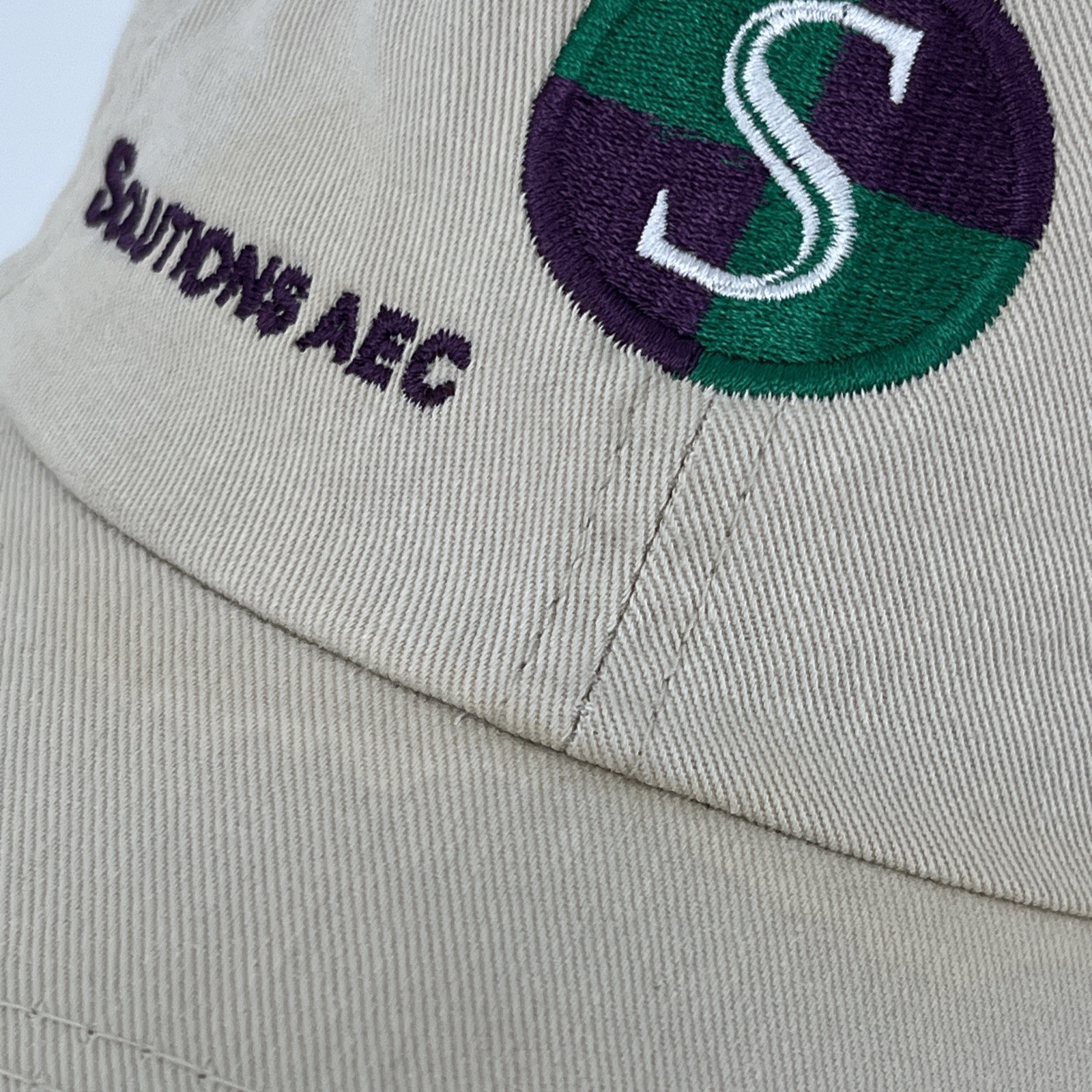 Solutions AEC Hat - Beige StrapBack Baseball Cap … - image 7