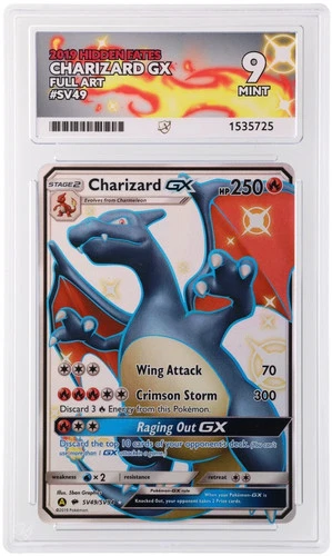 ACE 9 Charizard Gx SV49/SV94 Hidden Fates Mint Pokemon