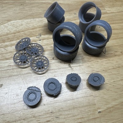 1/25 wheels tires and lowering brake/rotors for 69 Camaro Read