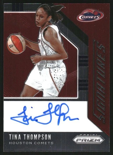 2020 Panini Prizm WNBA Signatures #44 Tina Thompson