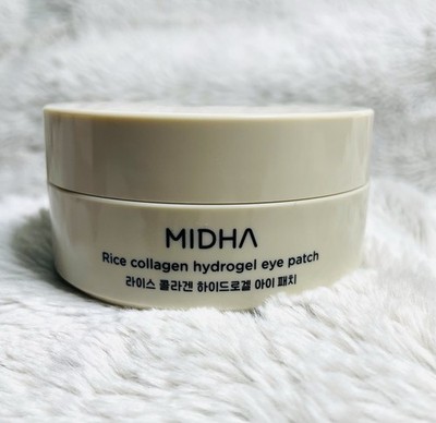 MIDHA Rice Collagen Hydrogel Under-Eye Patches Firming/Lifting 60ct 90g