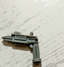 Vtg GI Joe cobra T.A.R.G.A.T. GUN original 1989 TARGAT v1 gray weapon accessory