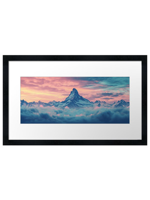 Stand Tall Touch the Sky gerahmtes Wandbild Poster Druck Bild