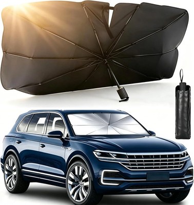 Car Windshield Sunshade Umbrella, Foldable Car Windshield Sun Shade Cover, 5 Lay