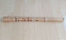 Shakuhachi 1 Shaku 8 Sun Thick Wall Five Hole Instrument Handmade Authentic