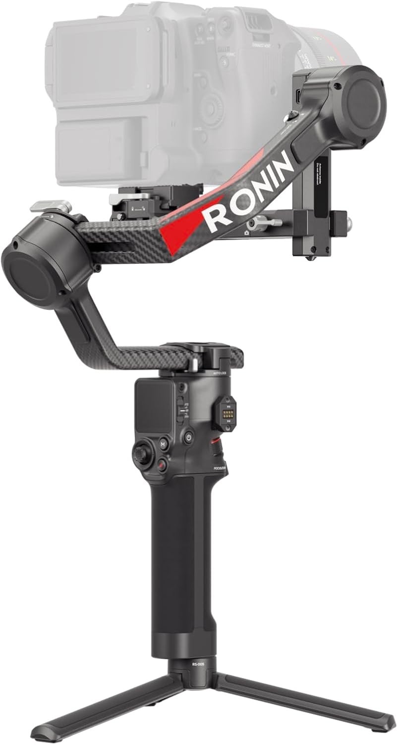 DJI RS4 Pro Gimbal Stabilizzatore USATO 1 VOLTA + MANIGLIA BATTERIA AGGIUNTIVA