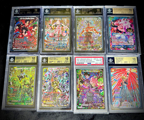 Dragon Ball Super Graded Lot - BGS Black Label, BGS 10 Pristine, PSA 10