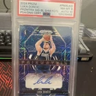 2024-25 Panini Prizm Luka Doncic 9/25 Prizmatrix Auto Prizm PMX-LKD