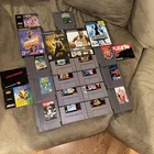 Video Game Lof Of 20 NES, SNES, PS2, Nintendo, Mario, Double Dragon Tested