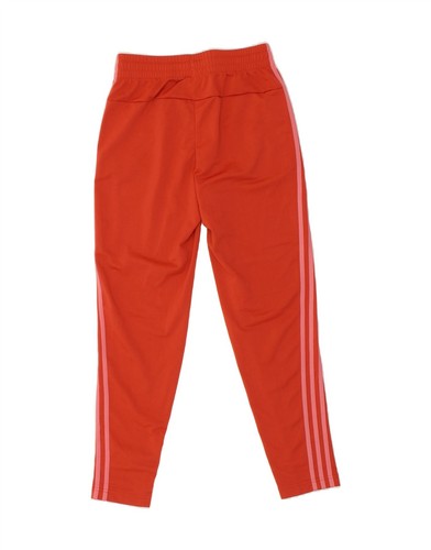 ADIDAS Womens Tracksuit Trousers UK 4/6 XS Orange Polyester BR45 - Picture 2 of 3