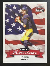 Jared Goff 2016 Leaf Draft Football All American California Golden Bears #AA-07