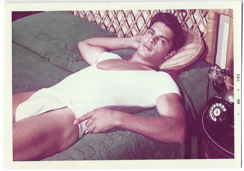 Original 1960s Champion Studio CHEROKEE 3.5 x 5 TEST PRINT Vintage Physique