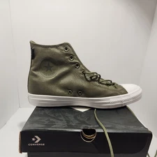 Men's 10.5 Womens 12.5 Converse Chuck Taylor All Star Cordura Fabric Shoes Green