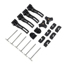 Universal Replacement and Accessories Part Kit for Hard Tri-fold 4x Rear Clamp