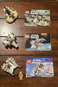 Lego Star Wars Microfighters Lot (75029, 75032, 75074 +fig, 75075, 75129, 75195)