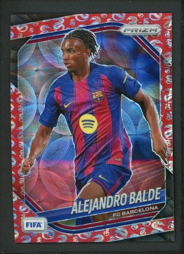 2025-26 ALEJANDRO BALDE 11/48 PANINI PRIZM FIFA CHOICE SNAKE