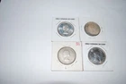 4 CANADIAN HALF DOLLARS 80% SILVER