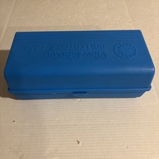 Vintage View-Master Collector s Case Blue - Handle Broken