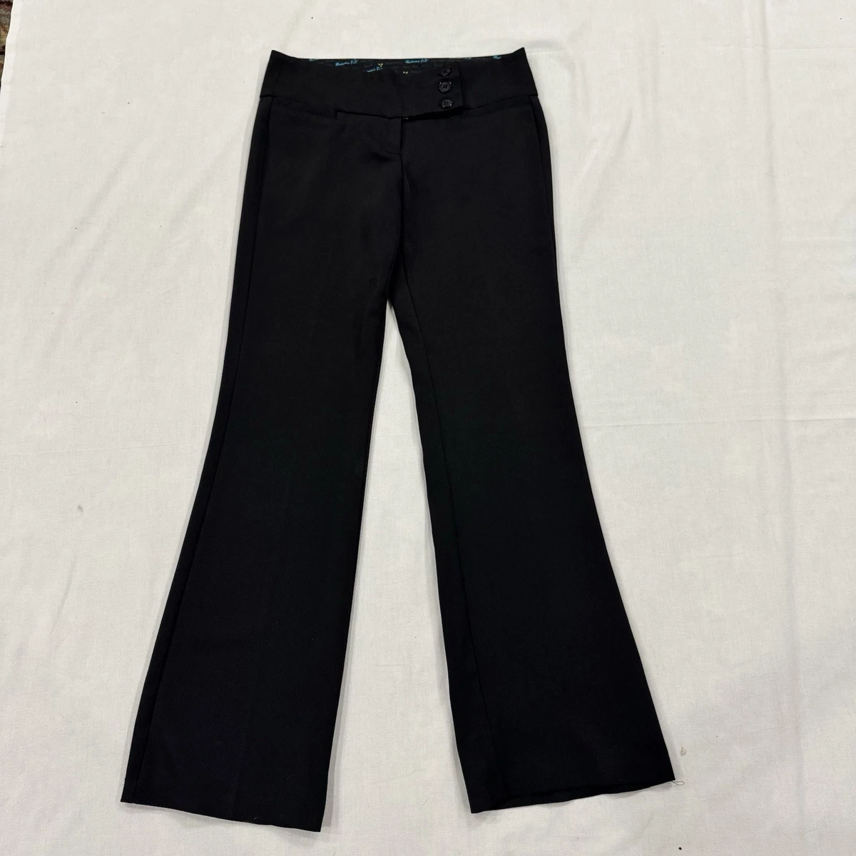 Capris Habillés Noirs Femme Taille 9 Juniors Par Joe Benbasset - état Correct